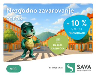 Zavarovalnica Sava Nezgodno zavarovanje otrok